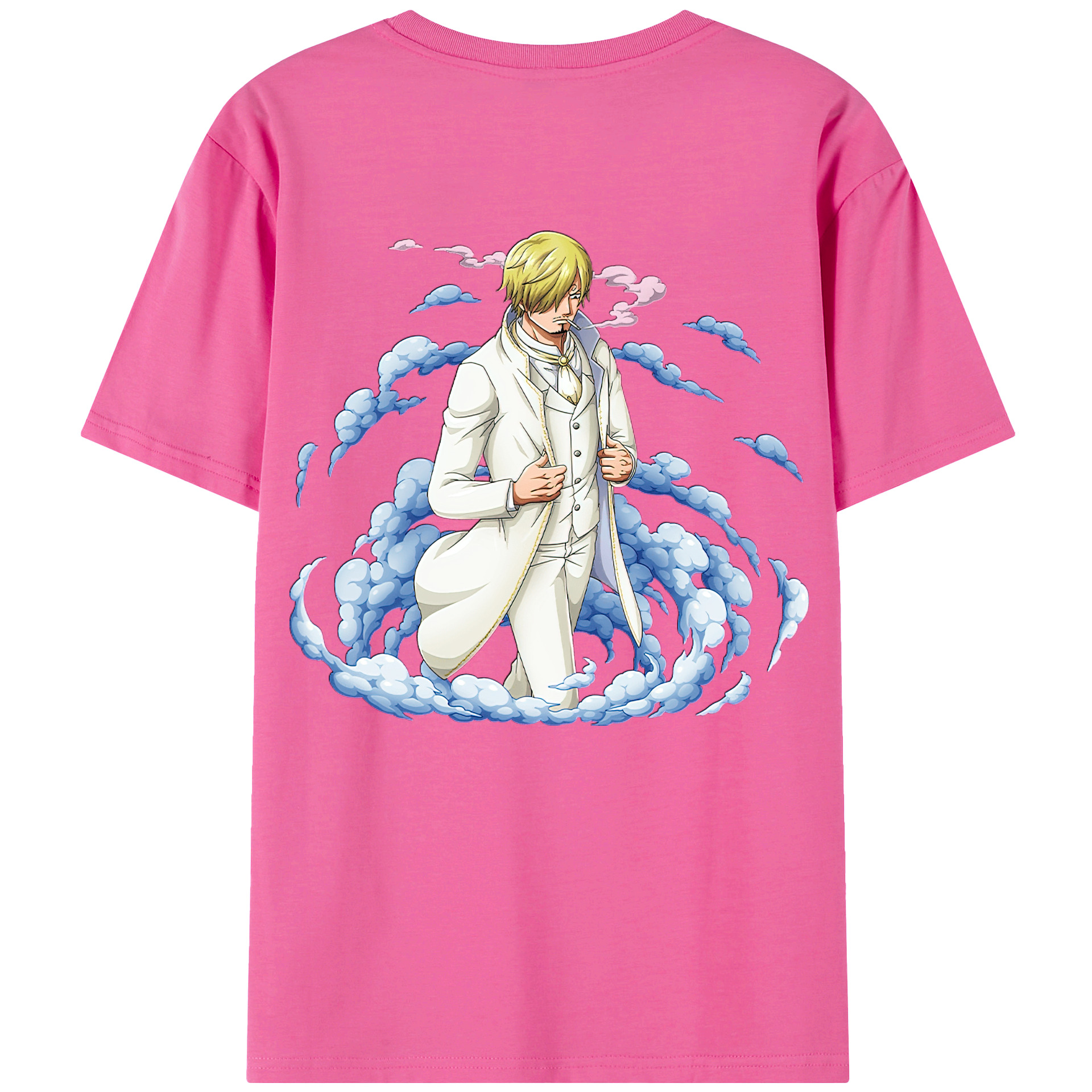 （画像用） ワンピース サンジ ONE PIECE Sanji レディース半袖Tシャツ(バックプリント)
